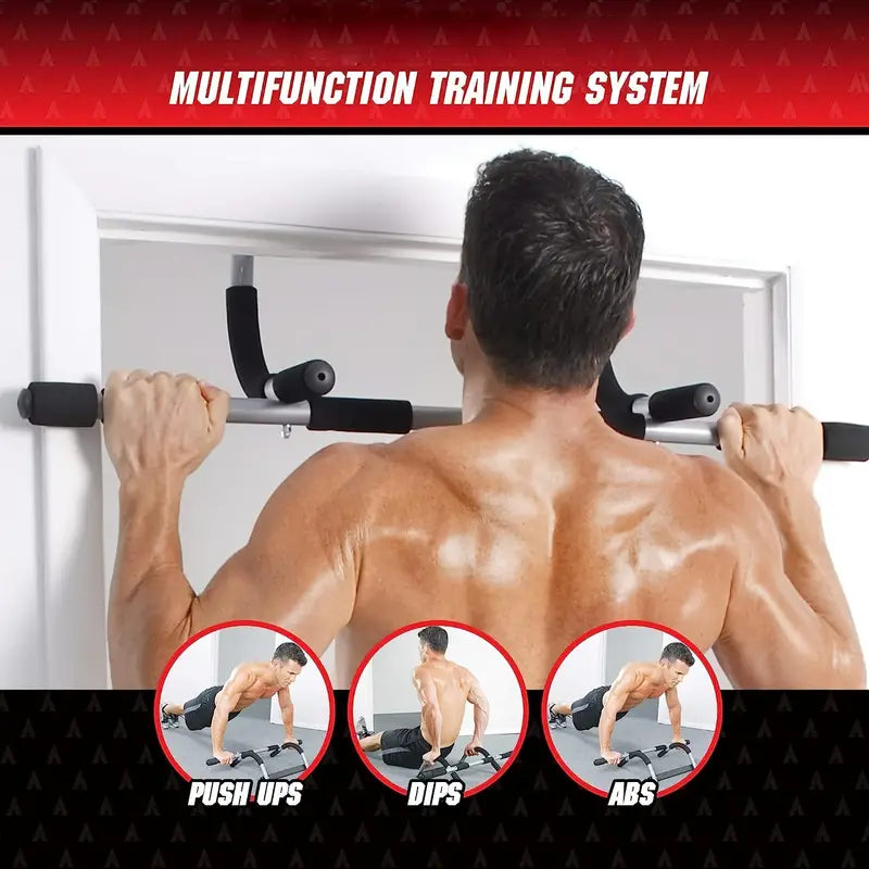 Portable Pull Up Bar Set for Body Fitness and Grip Strength Training