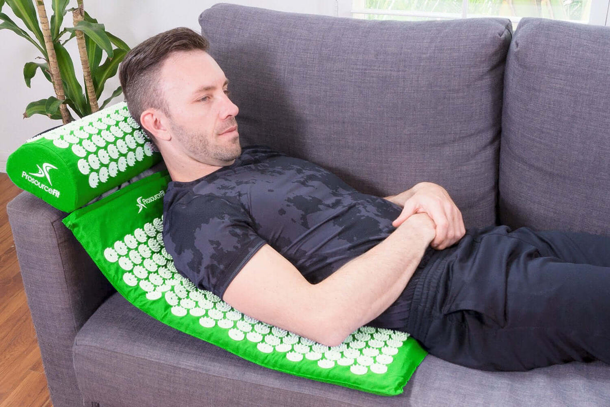 Acupressure Mat and Pillow Set