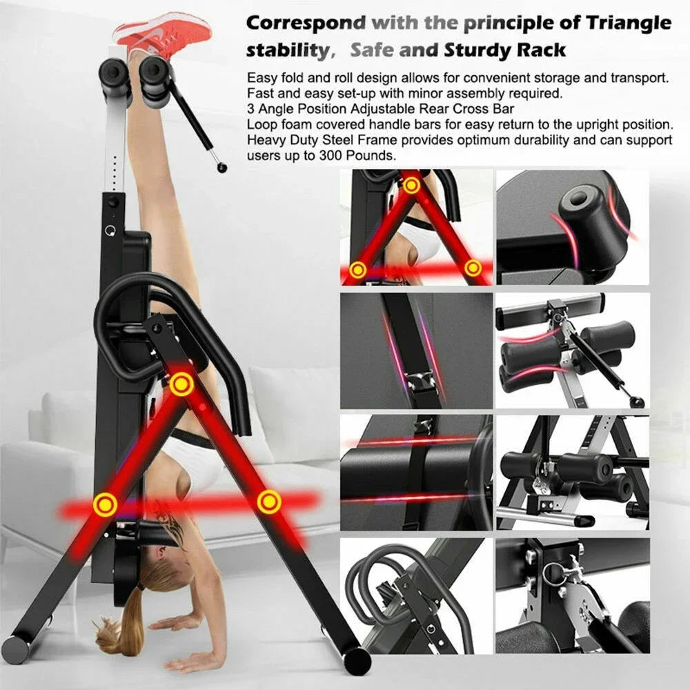 Inversion Table for Back Pain Relief and Fitness