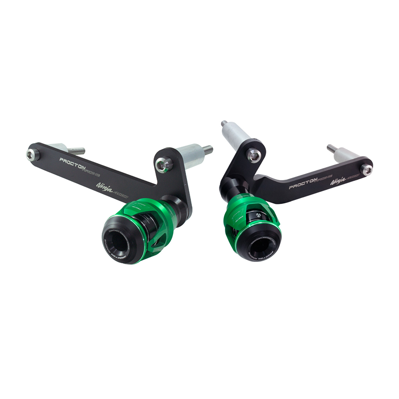 Kawasaki - Ninja 400 | Eliminator 500 - Procton Racing Rotational Impact System – Frame Sliders F1
