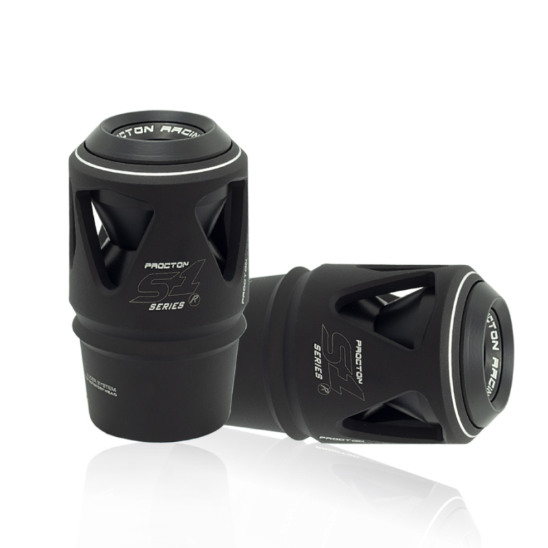 Kawasaki - Ninja 400 | Eliminator 500 - Procton Racing Rotational Impact System – Frame Sliders S1