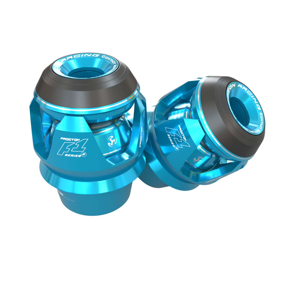 Kawasaki - Ninja 400 | Eliminator 500 - Procton Racing Rotational Impact System – Frame Sliders F1