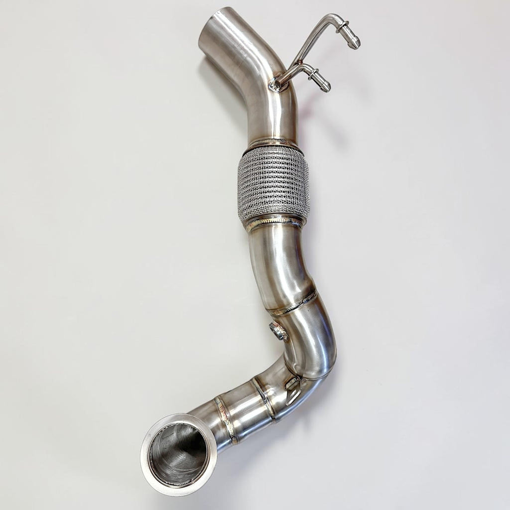 AWD VW MK7 Golf R Race Downpipe - 2.0T (Premium Catless and Catted) | Palenon Performance